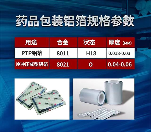 8021冷沖壓泡罩鋁箔-8021-O藥箔基材 -藥品鋁塑泡罩包裝用8021鋁箔密封性能優(yōu)良-價格優(yōu)惠